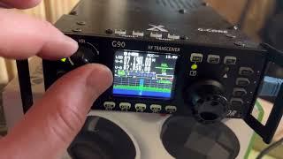 Xiegu G90 Ham Radio Without Static