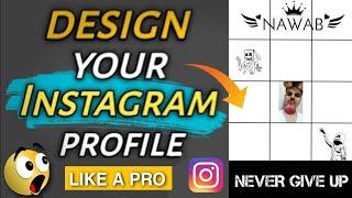 Edit instagram feed layout  Instagram feed layout ideas  Make instagram profile look cool 2021.