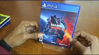 Mass Effect Legendary Edition UnboxingPS4