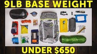 Low Budget but high-quality Ultralight Gear