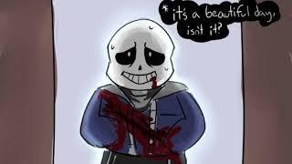 Sans Dies In Grillbys Arms... Undertale Comic Dub