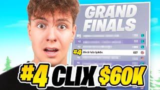 Clix 4TH PLACE FNCS Grand Finals  $60000