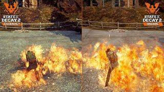 State of Decay 2 Juggernaut EditionRemastered graphics vs State of Decay 2