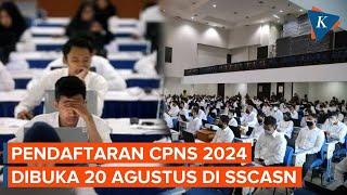 Catat Pendaftaran CPNS 2024 Dibuka 20 Agustus di SSCASN