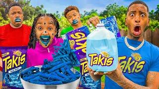 GIRL Gets SICK After EATING Secret BLUE TAKIS Cereal INSTANTLY REGRETS IT  FunnyMike