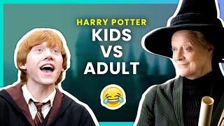 Harry Potter Bloopers Kids vs Adults  OSSA Movies
