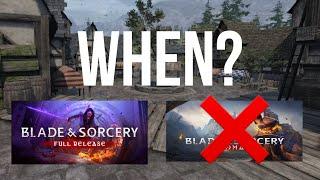 When will Blade and Sorcery Nomad get 1.0?