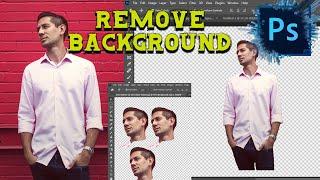 How to remove background of any photo in Adobe Photoshop 2022