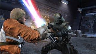 Force Unleashed - Darth Starkiller vs Luke Skywalker & Fallen Luke HD