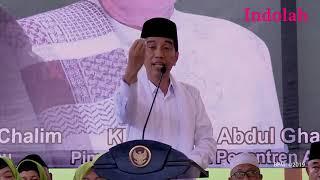 Jokowi Silaturahmi dengan Muslimat NU dan Para Ulama Cianjur