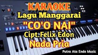 Karaoke Lagu Manggarai COO NAI Cipt.Felix Edon - Nada Pria