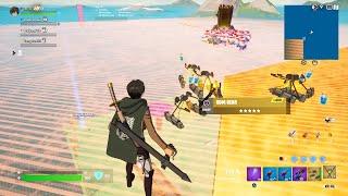 Fortnite Creative Mode Glitches - How To Get ODM Gear & Thunder Spear In Creative Glitch