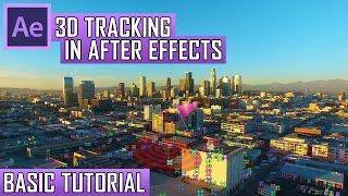 3D TRACKING in After Effects BASIC Tutorial