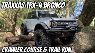 Traxxas Trx4 Bronco 2021 Rock Crawling and Trail Run