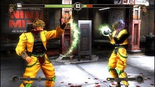 Mortal Kombat 9 - Dio Jojos Bizarre Adventure Expert Arcade Ladder No Matches & Rounds Lost