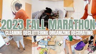 OVER 1 HOUR OF FALL CLEANING MOTIVATION  EXTREME CLEAN WITH ME MARATHON 2023