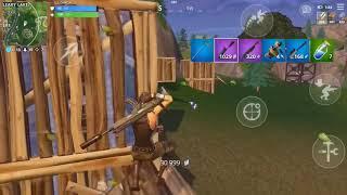 #1 Victory Royale with new hud in Fortnite Mobile