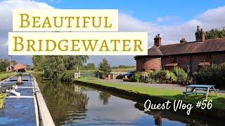 Cruising On The Beautiful Bridgewater Canal  Quest Vlog #56