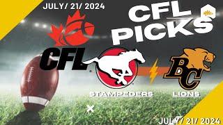 CFL Week 7 Expert Picks & Winners Grey Cup Playoff Predictions CFL predictions 72124