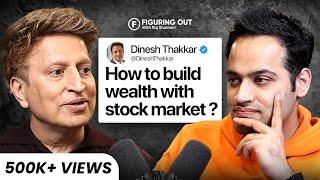 Stock Market Money Making Secrets Investment & Rich Life - Dinesh Thakkar  FO202 Raj Shamani