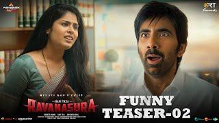 Ravanasura Funny Teaser - 02  Mass Maharaja Ravi Teja  Sushanth  Sudheer Varma  Abhishek Nama