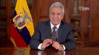 Cadena nacional del presidente Lenín Moreno 16-03-2020