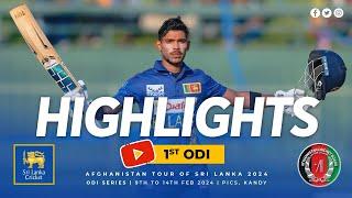 Pathum Nissanka smashes historic unbeaten ODI double ton  1st ODI Highlights