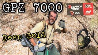 Minelab gpz 7000 Nugget Finder Zsearch coil and ZX Gold Pro headphones