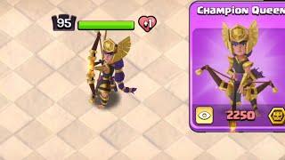 Champion Queen New Legendary Skin From Event Clash of clans