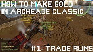 How to make gold in archeage for dummies Archeage Classic Version #1