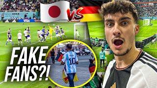 DEUTSCHLAND vs JAPAN WM 2022 STADION VLOG SO IST ES WIRKLICH HIER....