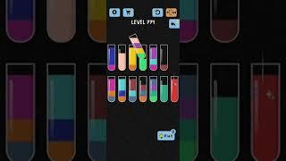 Water Color Sort Level 771 Walkthrough Solution iOSAndroid