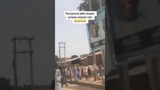 TinubuShettima posters are vandalized in Jigawa state Nigeria