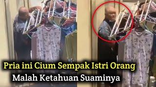 Pria Botak Kaget  Saat Ketahuan Cium CD Istri Orang Di Pergoki Suaminya