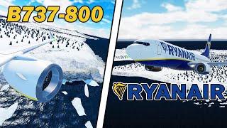 Roblox Project Flight ️  Ryanair Boeing 737-800  Full Flight  Real Sounds 