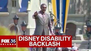 Disney faces backlash for new disability policy group pushes for reversal