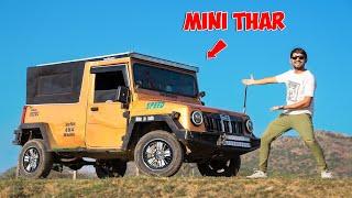 Worlds First Solar Powered Electric THAR -  MR. INDIAN HACKER  4x4 + Petrol Engine