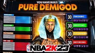 THIS 3PT SHOT CREATOR BUILD W CONTACT DUNKS WILL *BREAK* NBA 2K23 BEST POINT GUARD BUILD NBA 2K23