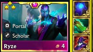 *10 Portal* 3 Star Ryze Full Radiant⭐⭐⭐  TFT Magic & Mayhem  Teamfight Tactics