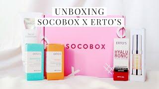 UNBOXING SOCOBOX x ERTOS  Dari Niacinamide Sampai Retinol Serum 