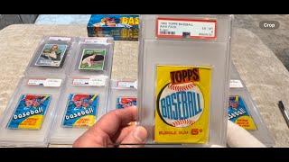 1960 TOPPS BASEBALL WAX PACK OPEN - THEN MY 1972 BBCE BOX 1971 SEALED PACKS & OTHER VINTAGE PACKS