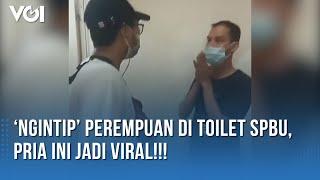 Ngintip Perempuan di Toilet SPBU Pria ini Jadi Viral