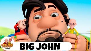 Big John  Comedy Funny Cartoon  मिठाई की दुकान  मोटू पतलू  Full Ep 48  Motu Patlu Show 2024