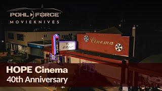 Hope Cinema - 40th Anniversary - Speech by Dietmar Pohl - Pohl Force