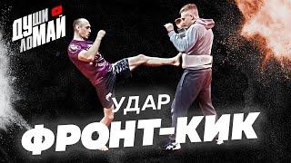 Прямой удар ногой  Front kick techniques