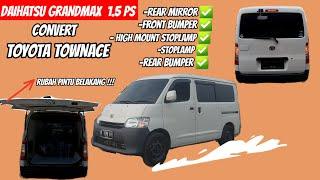 REVIEW MODIFIKASI DAIHATSU GRANMAX 1.5 MB CONVERT TOYOTA TOWNACE