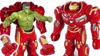 Red Hulk is angry Go Marvel Avengers Infinity War Hulk in Hulkbuster armor - DuDuPopTOY