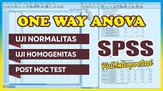 Sangat Lengkap‼️ Uji ANOVA SPSS ️ Uji One Way ANOVA Beserta Post Hoc Test SPSS