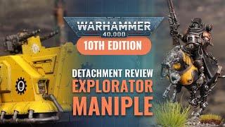 Adeptus Mechanicus Detachment Review Explorator Maniple