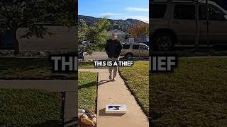 Catching a package thief